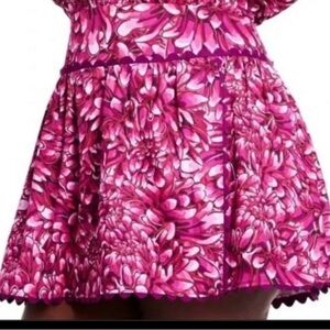 Kika Vargas Floral Mini Skirt